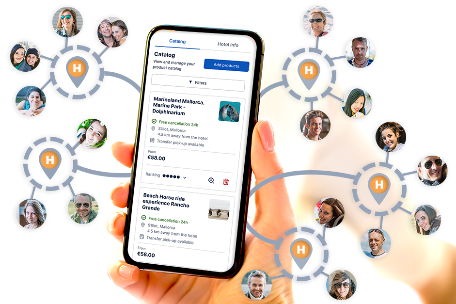 Access to exclusive network of hotels